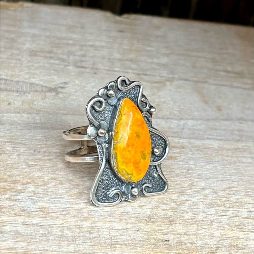 Bumblebee Jasper Ring - Picture 9 of 14